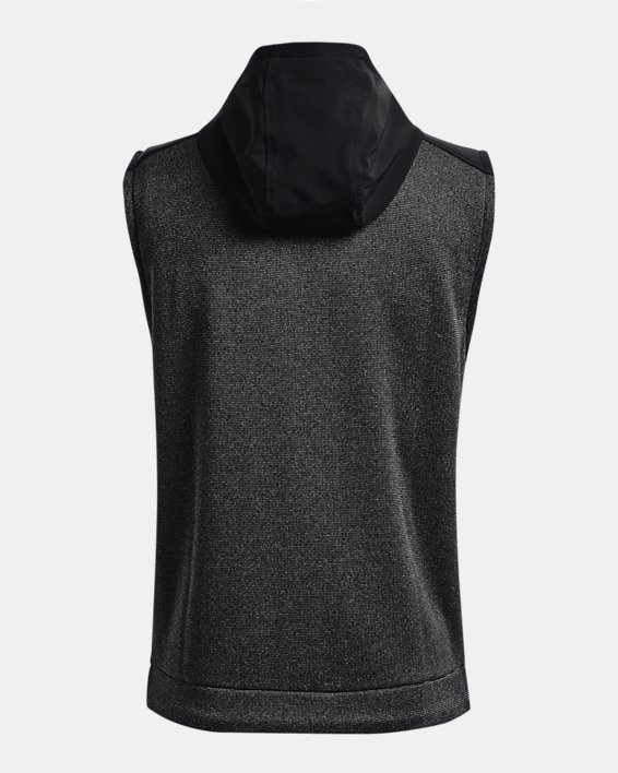 Men's UA Storm SweaterFleece Vest, Black, pdpMainDesktop image number 6